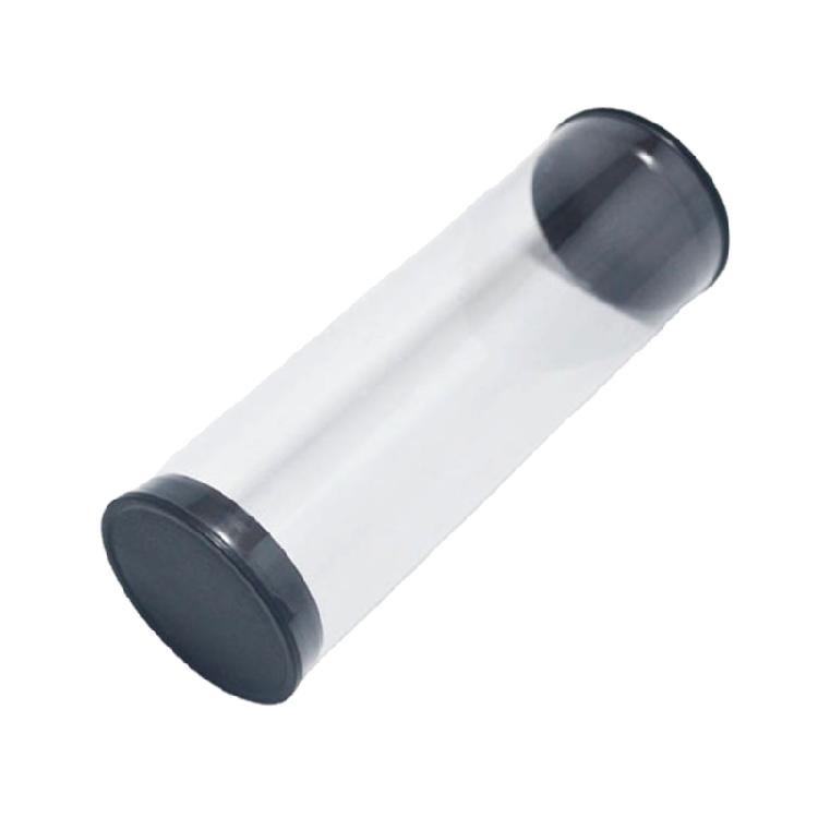 4Pcs Clear Golfs Ball Containers Portable Ball Case Plastic Tubes with Caps Small Display Tubes Golf Organizers