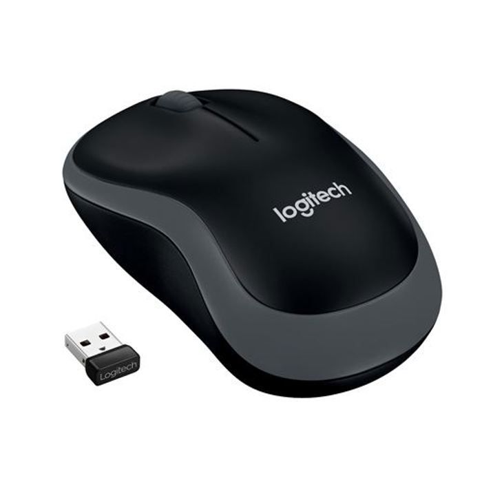 Souris - Sans Fil - Logitech - M185 - Gris - Ambidextre