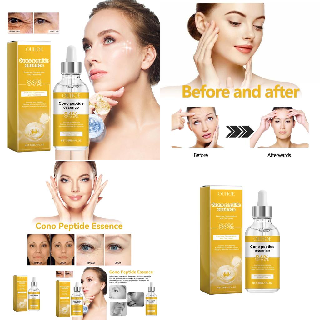 Ouhoe Revitalizing Serum For Diminishing Fine Lines And Brightening Skin Hydrating Moisturizing Formula 30ml