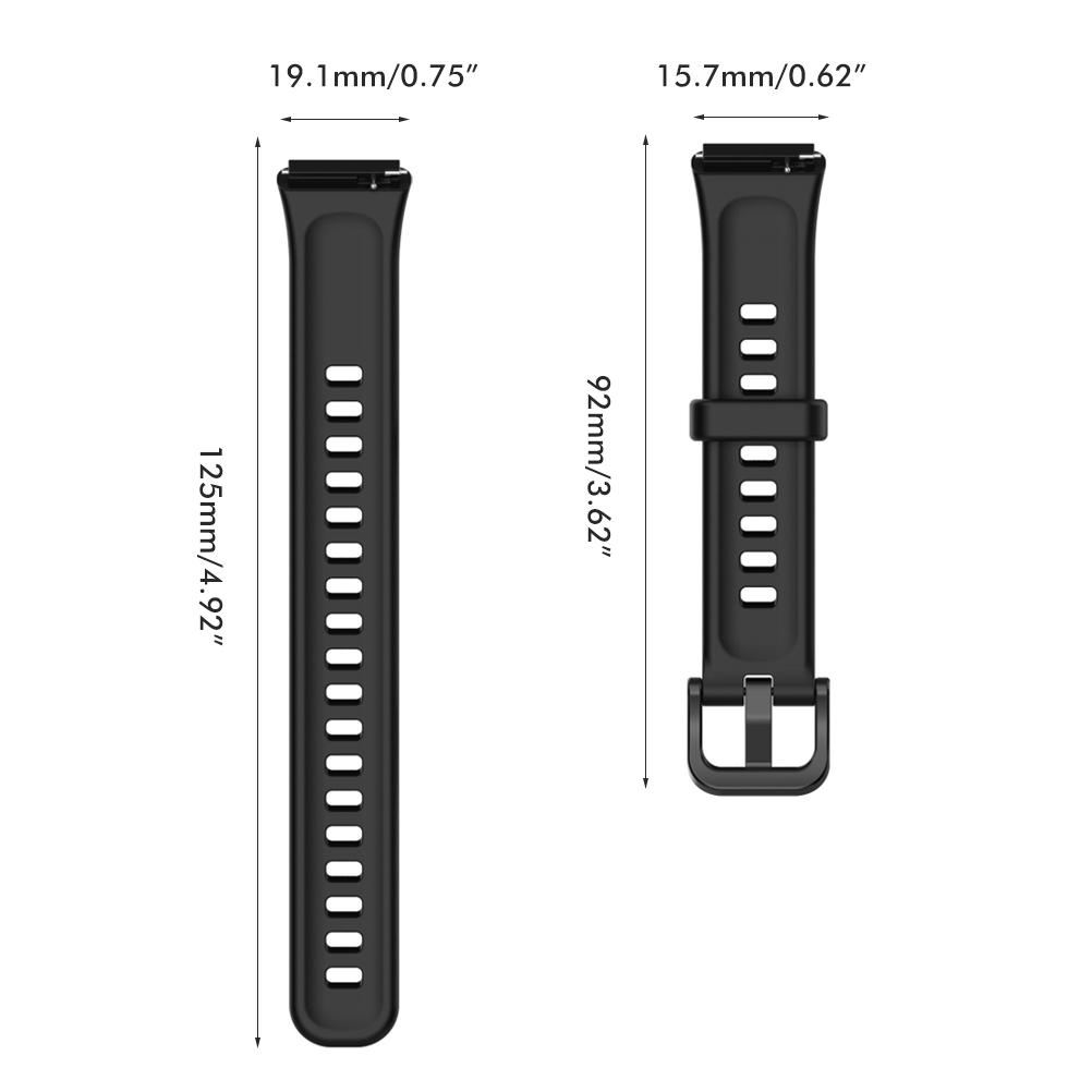 Replacement Strap Compatible for Honor Band 7 for Huawei Band 7 TPU Waterproof Smart Watch Band