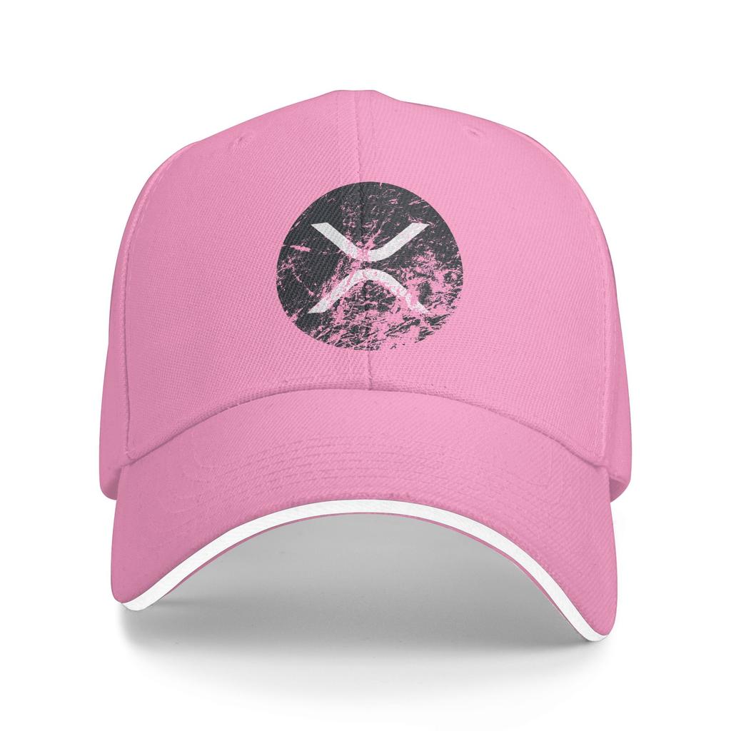 XRP Ripple Sun Baseball Cap Summer Couple Women Custom Logo Hip Hop Hats High Quality Streetwear Hiking Fishing Baseball Caps