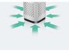 Silent Negative Ion Car & Office Air Purifier - Eliminates Odors & Smoke