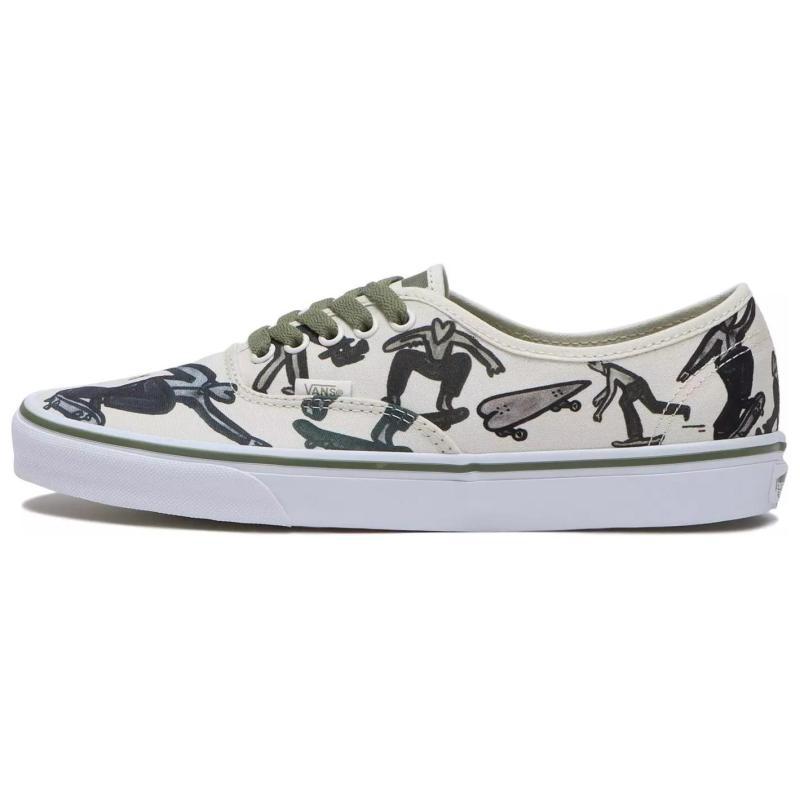 Vans X Bolin Authentic 'Marshmallow Olive Green' Vans VN0009PVDOR