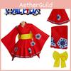 One Piece Cosplay Kostüm für Herren Luffy Zoro und Law Charaktere Japanischer Kimono Stil