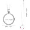 Stainless Steel Beautiful Jewel Accessory Pendant Chain Replacement Compatible for   Shine 2 Necklace