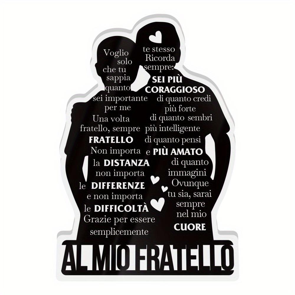 

1pc Italian Acrylic Friendship Sign, Putuo Decor - You Are Important Enough Desktop Decoration for Home, Farmhouse, Living Room 15.8*10.6c m