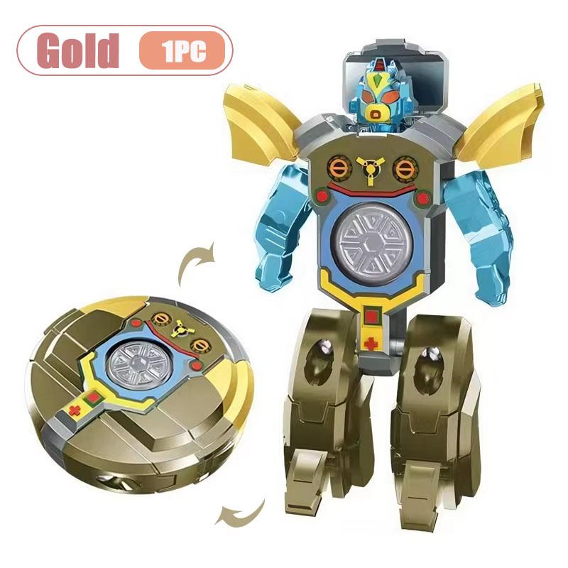 1-20PCS Novelty Fidget Spinner Transformable Robot Toy for Kids Stress Relief Sensory Relaxation Party Favor Gift