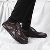 Versatile casual men's shoes for outdoor comfort in black Wedding Business Gentleman Adult Shoes Fashionable  leisure new model