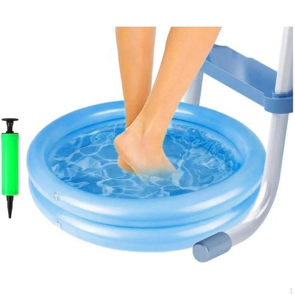 Compact Footbath Swimming Pool Anti-slip Easy To Clean Utility Kid Bathing Tub Inflatable Foot Bath
