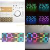 Large Rainbow Color Digital Tube DS3231 Clock DIY With Customizable Colors Top Sale