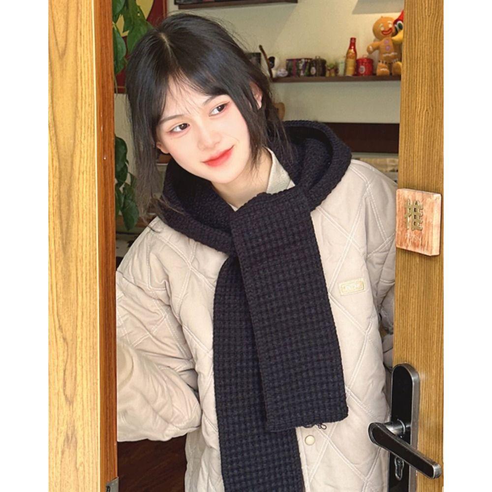 Warm Winter Balaclava Caps Thicken Hooded Caps High Quality Neck Face Scarf Bib  Women