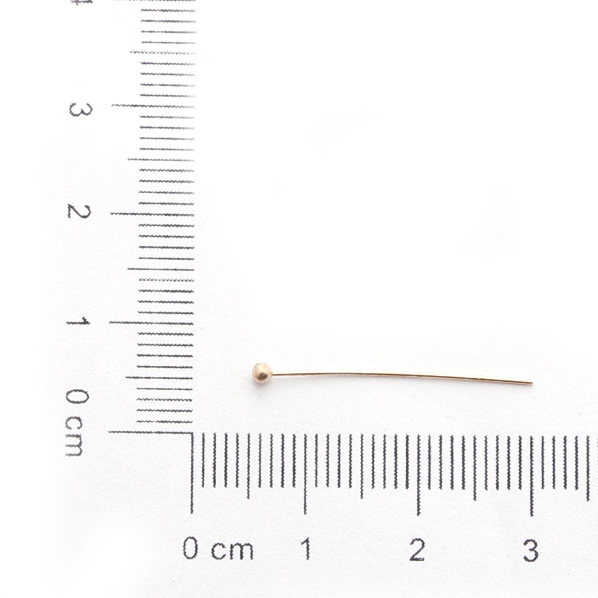 

25 мм Гвоздики с шариком Иглы Материалы для изготовления ювелирных изделий DIY Аксессуары Ожерелье Браслет Серьги 25MM 100pcs золотистый