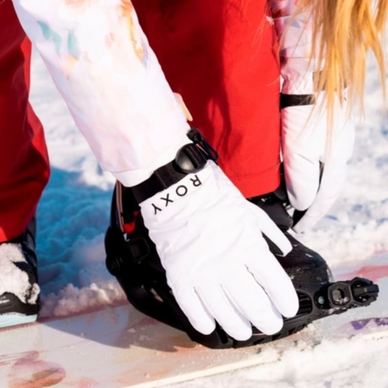 

Женские однотонные перчатки ROXY Jetty (RE53GV071WBB) 00L