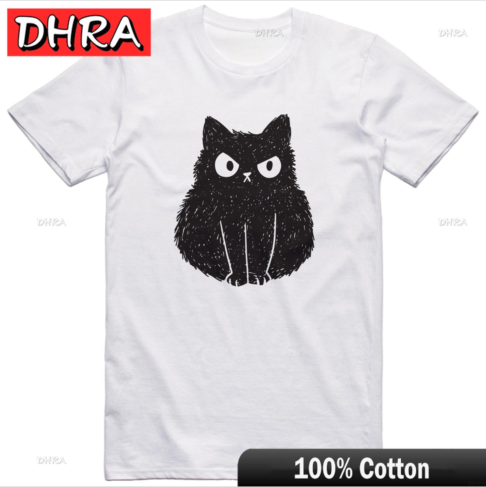 Unisexs Funny T Shirt Cat Angry Feline Novelty Gift Regular Fit 100 Cotton Tee Modern Cool Classic Tshirt TShirts for Unisex TShirt 4XL