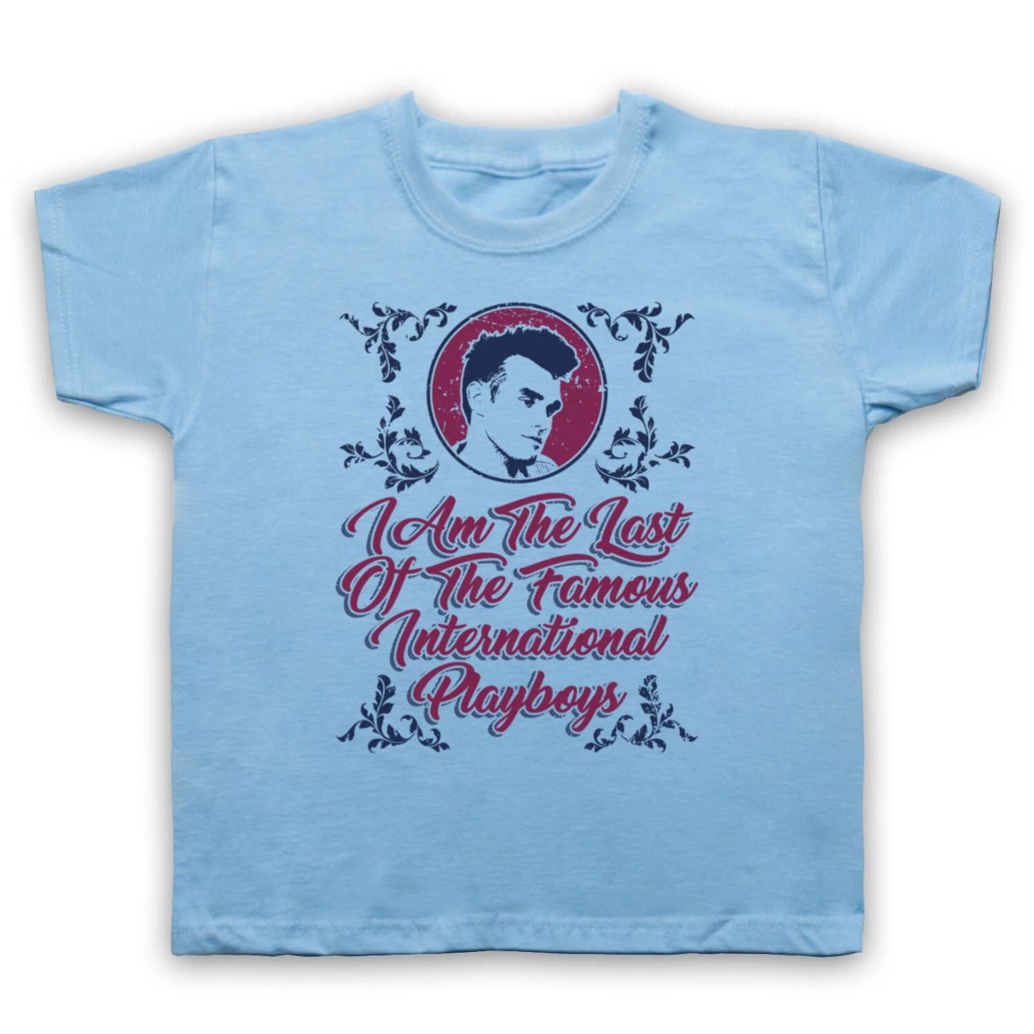LAST OF THE FAMOUS PLAYBOYS UNOFFICIAL MORRISSEY SMITHS KIDS CHILDS T-shirt 150