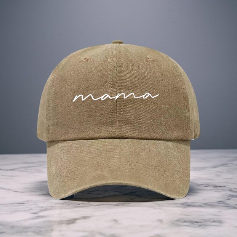 Trendy Printed Mama Baseball Cap for Unisex And Women Suitable for Outdoor Casual Wear