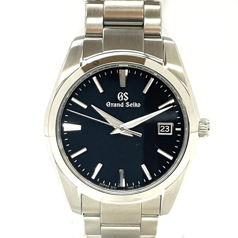 

N [GRAND SEIKO] Grand Seiko Heritage Collection Quartz Battery Operated SBGX261 Stainless Steel Silver Color Black Dial Watch Simple Business Used