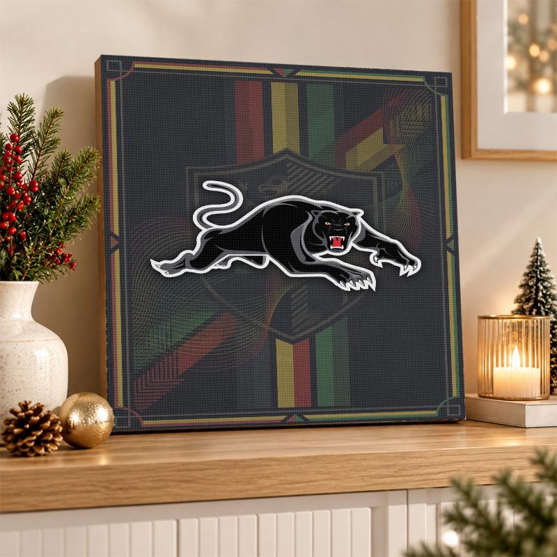 Penrith Panthers Diamond Painting Kit 5D Full Drill DIY Diamond Mosaic Wall Art Home Decor