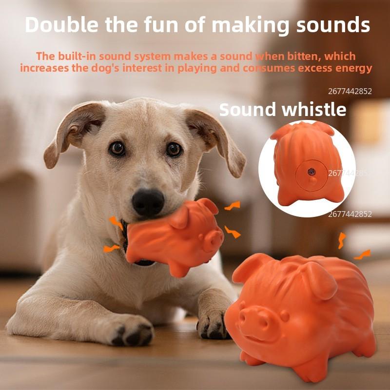 Decompression Pet Toy Dog Teeth Cleaning Pet Dog Electric Intelligent Toy Bio-based Sound Pig Training Outdoor Interaction