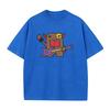 Domo Kun Funny Meme T Shirt Unisexs Women Humor Gothic Metal Rock Style Tshirt Unisex Cotton Oversized Short Sleeve Tshirts Tops