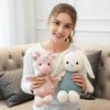 Kawaii Style Knitted Animal Plush Toy Cute Design Animal Series Doll  Photo Prop