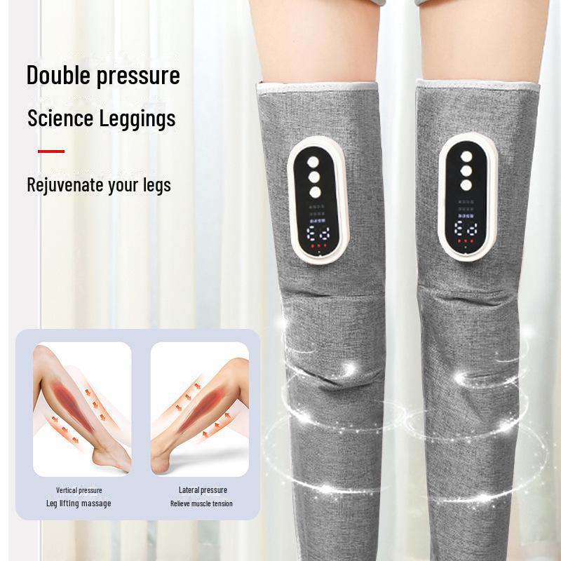 Electric Air Pressure Calf and Knee Massager for Physiotherapy and Slimming