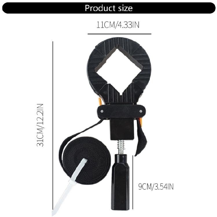 Professional Right Angles Clamps Pictures Frame Clamps Adjustable Corner Clip for Woodworking And Crafting