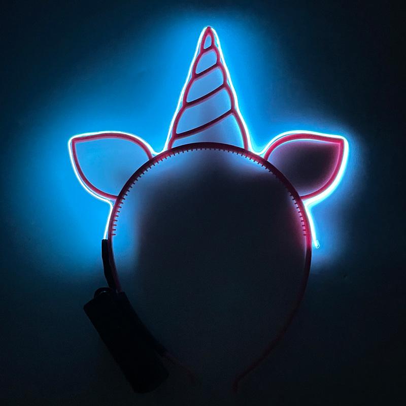 Illuminated Cat Ear Headband for Parties and Events