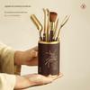 YIHUTEA Ebony Bakelite Gold Orchid Tea Ceremony Tool Set