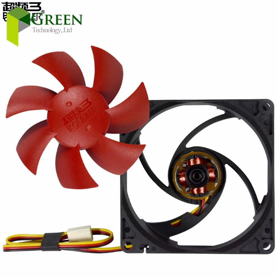 New MINI DC12V Silent 80MM  8025 80*80*25MM 8*8*2.5CM  Chassis Fan  Hydraulic Bearing Computer Case Fan 3pin