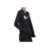 Adidas Neo Printed Letter Zip-Up Long Sleeve Jacket Women Jacket Black EI4292