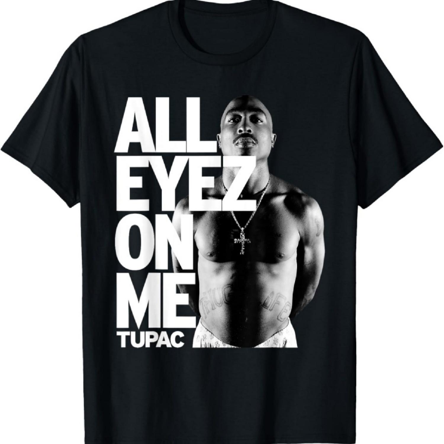 Футболка Tupac All Eyez On Me XXXXXL чёрный