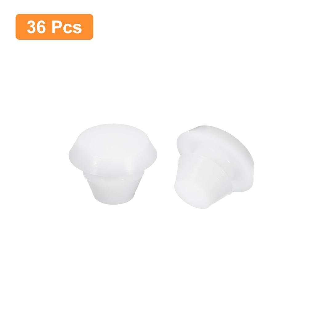 uxcell Silicone Stoppers, Rubber Stoppers, Compatible Diameters 0.2 - 0.2 inches (5 - 5.5