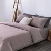 Cotton washed quilt cover single solid color quilt cover simple student single double bed linen