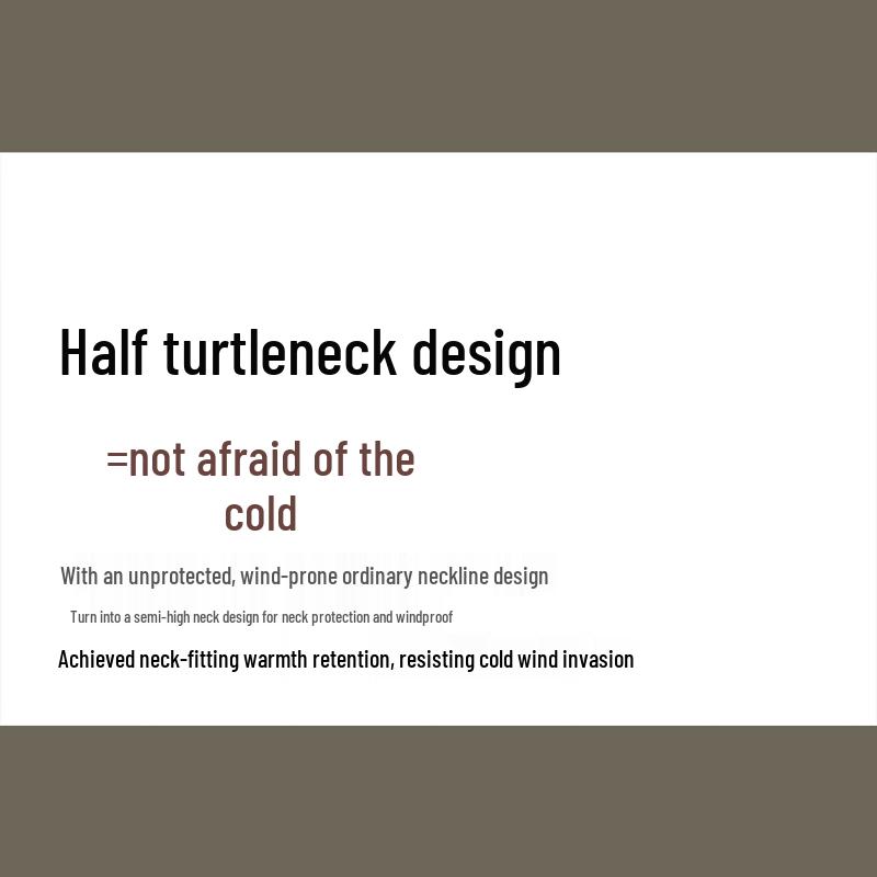 Beneunder Women's Semi-High Collar Thermal Base Layer Top