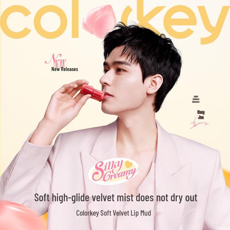 Colorkey Velvet Matte Lip Mud - Nude Collection for Women (Lipstick, Lip Gloss, Lip Tint)