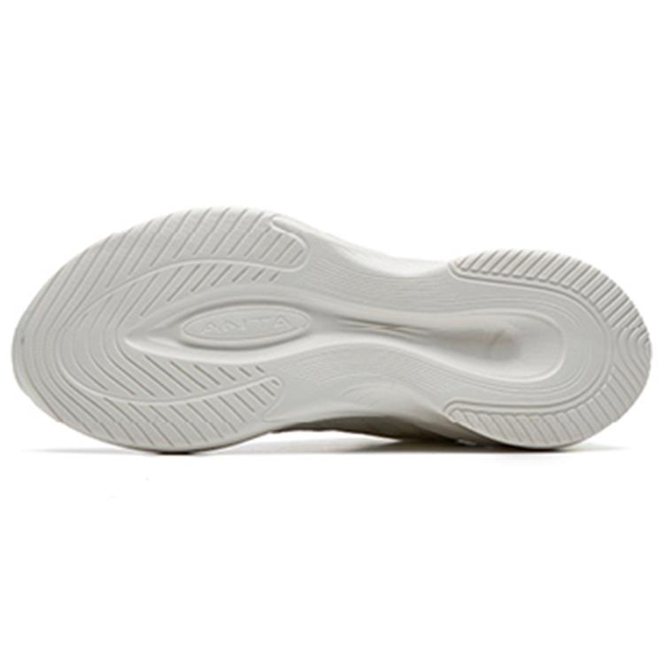 New Anta Running Collection Cushioning Anti Slip And Wear Resistant Low Top Running Shoes Women's White 122235565-1