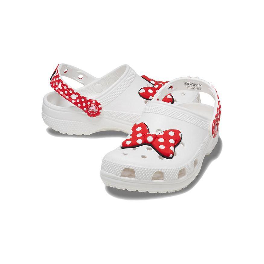 Crocs Classic Clog Disney Minnie Mouse (TD) Kids Sneakers White Red 208710-119