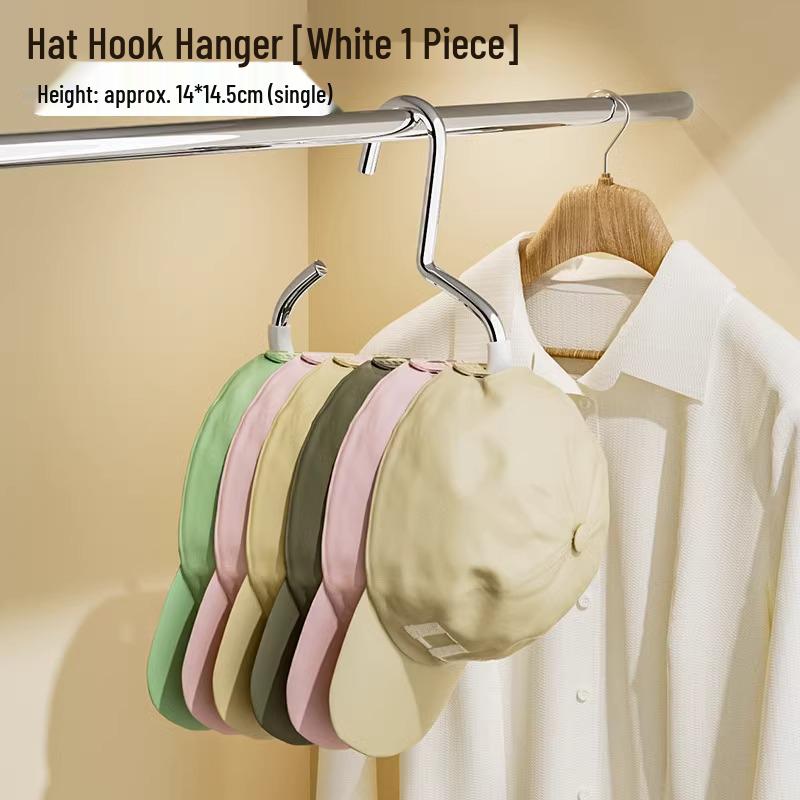 

Вешалка для бейсболок с козырьком-утконосом: Многофункциональная вешалка для шляп для гардероба и общежитий