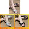 Summer Womens Flip Flops With Pu Upper And Rubber Sole For Casual Wear