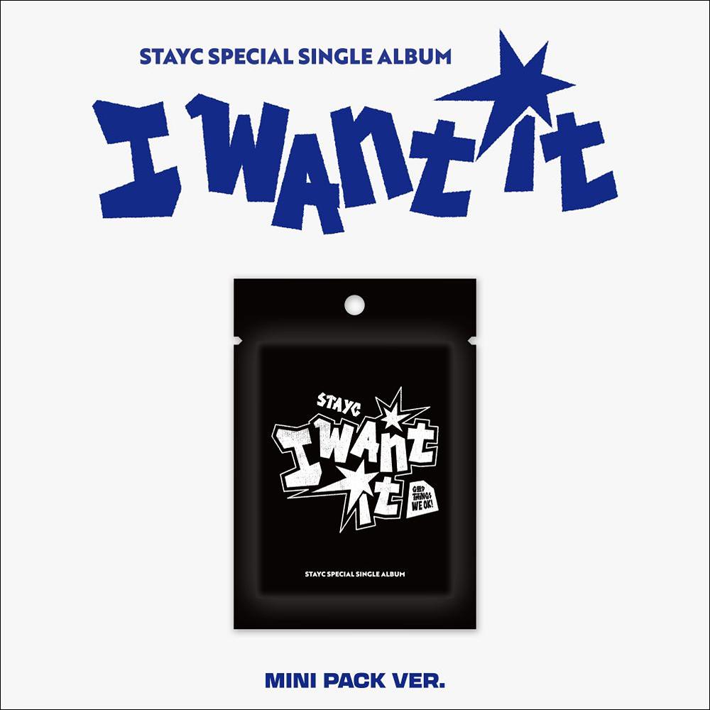 STAYC [I WANT IT] Special Single Album (MINI PACK Ver.)
