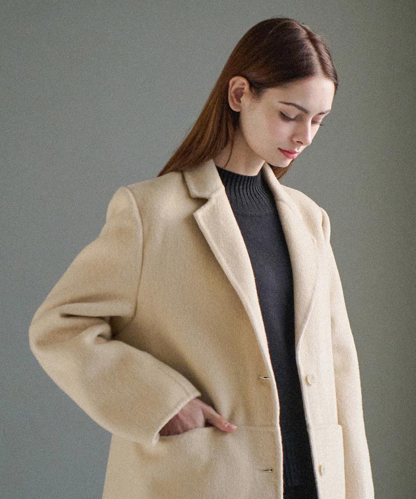 Blancu Soft Tailored Handmade Coat_2 Colors