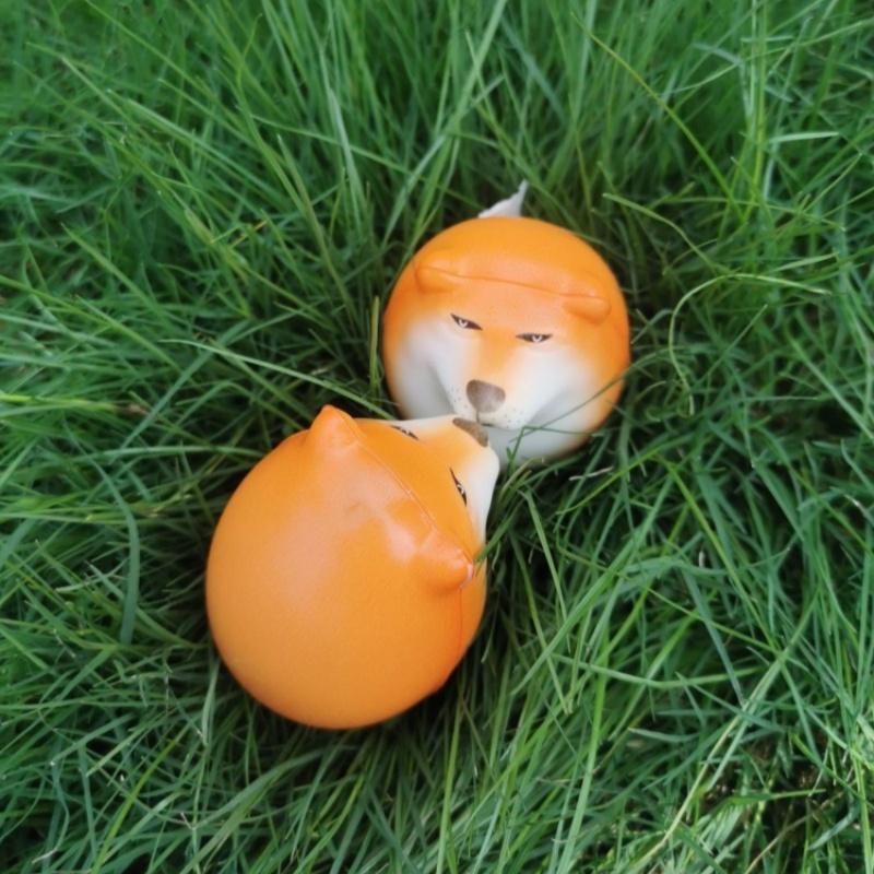 Dog Squeeze Egg Toy Shiba Inu Egg Slow Rebound, Silly Shiba Inu Toy Stress Relief - Fun Stress-Relief Toy
