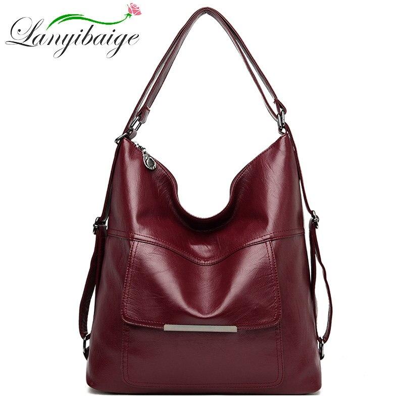 Cheap Women High Quality PU Leather Shoulder Bags 2020 Multifunctional
