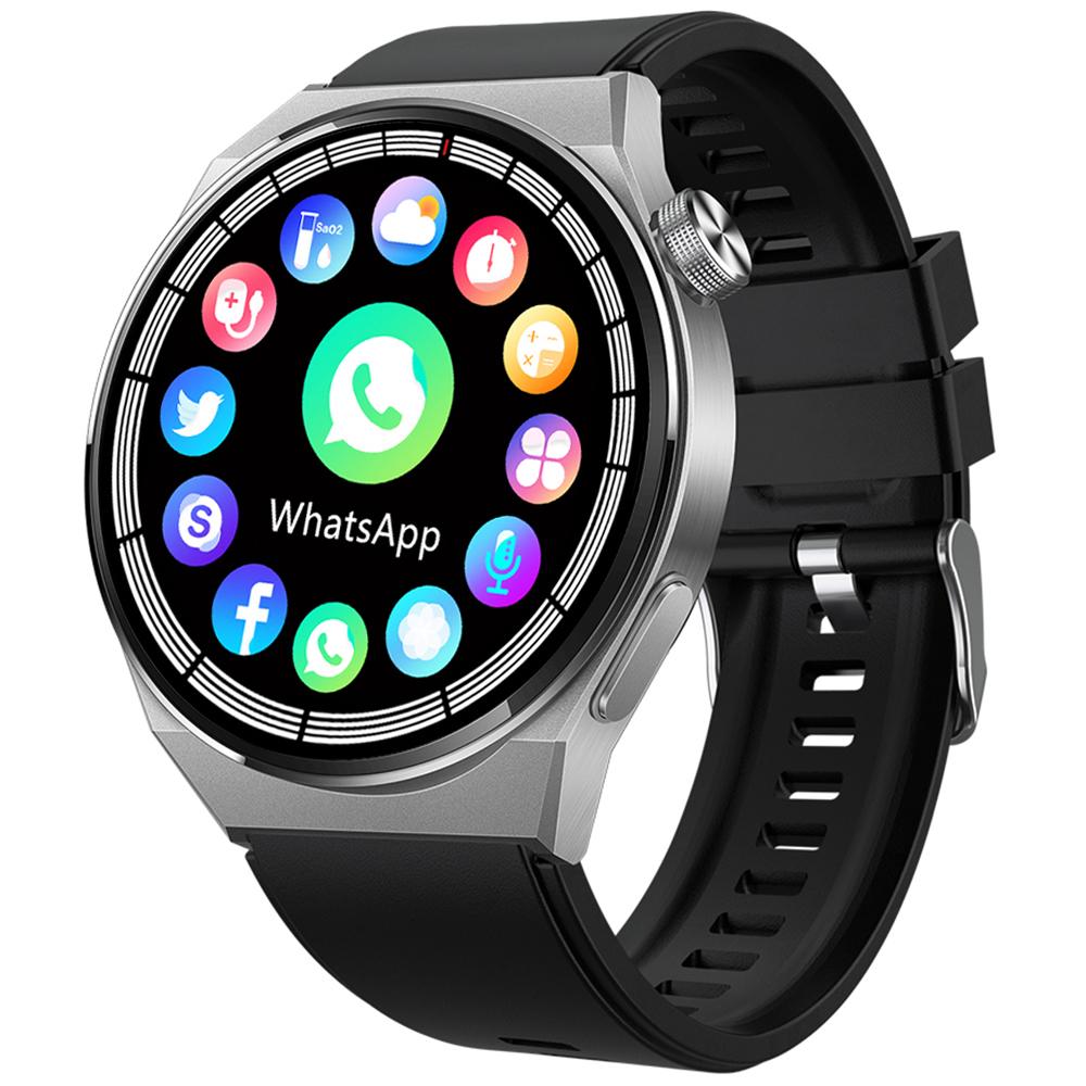 New GT8 Smartwatch NFC Bluetooth Call Voice Assistant Heart Rate Sports Mode Compatible With Android IOS System Smartwatch
