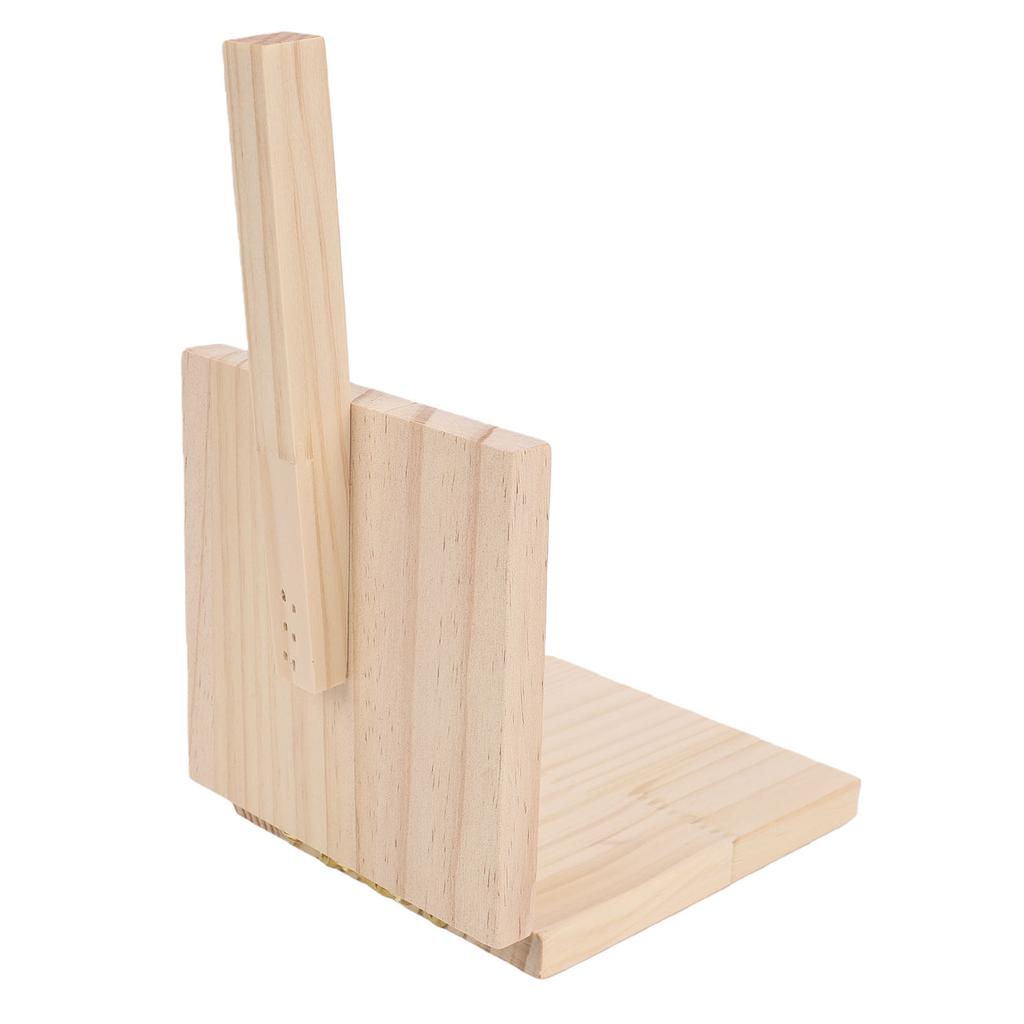 Wooden Tortilla Press Ergonomic Handle Wooden Tortilla Maker for Homemade Roti Chapati Burritos Pizza