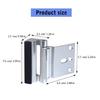 Secure Home Door Lock Upgrades Metal Defenders Against Unauthorized Entry Home Security Door Lock Metal Reinforcement