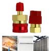 Refrigerant Quick Couplers Quick Couplers Adapters for R1234YF Car Air Conditioner Charging Quick Connector