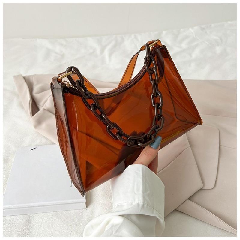 Fashionable Women's Bag, Fresh and Clean Jelly Bag, Women's Underarm Bag, Single-shoulder Small Bag