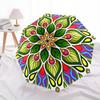 1pc Mandala Art Automatic Umbrella Durable Iron Frame & Plastic Handle, Gift for Men & Women, Sturdy Construction yy250905169